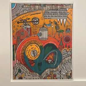 The Avett Brothers Fan-Made Artwork from Jessie Husband Designs on Etsy.